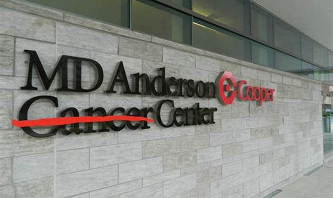 md anderson cancer center near me